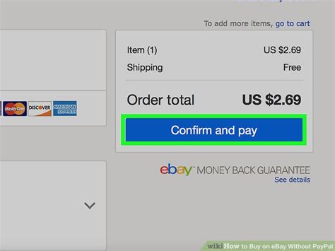 You can pay for most items on ebay using a credit or debit card, including visa and mastercard. How to Buy on eBay Without PayPal