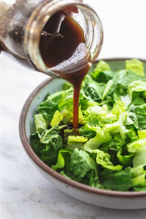 Balsamic Vinaigrette Salad Dressing Recipe Creme De La Crumb