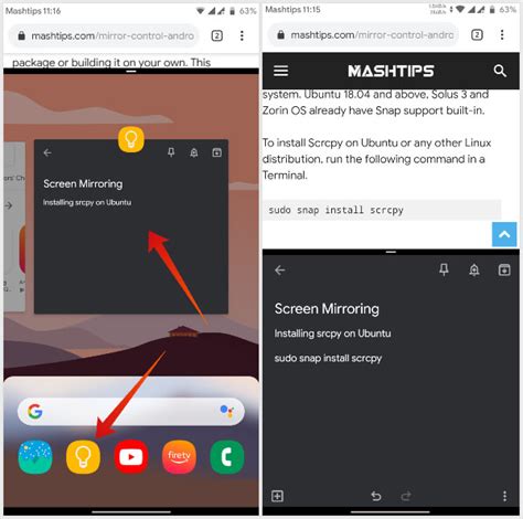 How To Enable Split Screen And Multitasking On Android 10 Mashtips