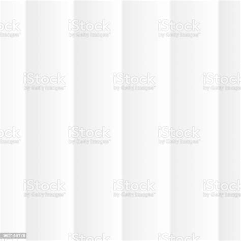 Seamless Abstract White Background With Smooth Ridged Pattern Eps10