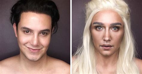 man transforms himself into any female character from game of thrones demilked
