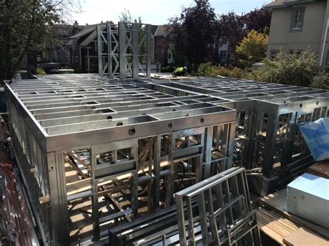 Light Gauge Steel Framing Townhouse Project W 15th Avenuevancouver