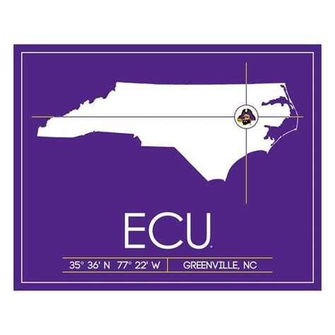 East Carolina University Maps