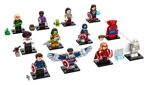 Lego Marvel Minifigures Series Revealed Featuring Characters From Loki