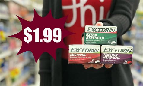 Excedrin Migraine Extra Strength Or Tension Headache Meds Only 199 At Kroger Kroger Krazy