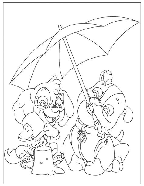 Paw Patrol Ausmalbilder Rubble Paw Patrol Coloring Pages My Xxx Hot Girl