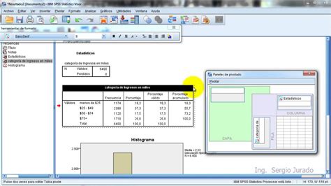 02 Tablas De Frecuencias En Spss Youtube