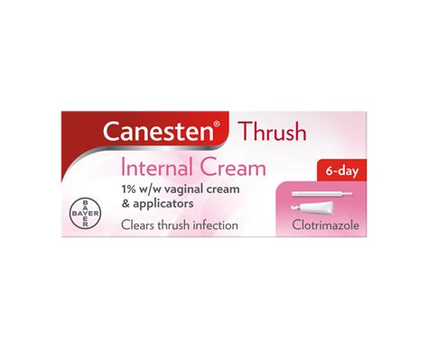 Canesten Thrush 3 Day Vaginal Tablets Canesten Products