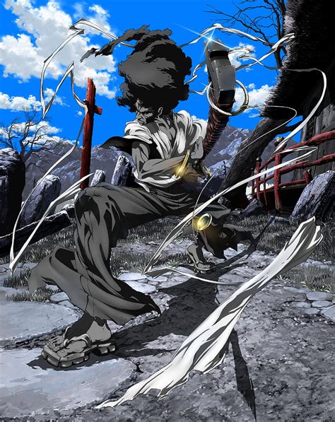 Anime Battle Vash The Stampede Vs Afro Samurai Battles Justice アフロ