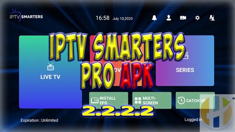 New IPTV SMARTERS PRO APK Latest Edition Husham Com IPTV APK