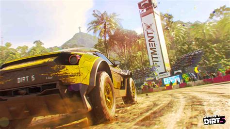 Dirt 5 Gameplay Footage Reveals Cape Town Stadium Race In Action