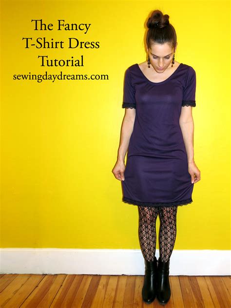 Diy The Fancy T Shirt Dress Tutorial Sewing Daydreams