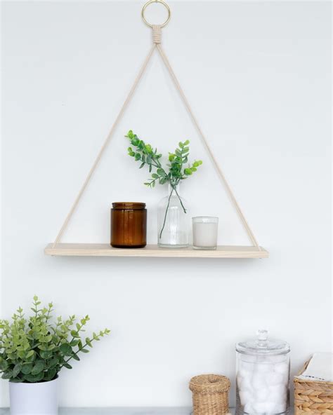 22 Diy Hanging Shelves And Decoration Ideas