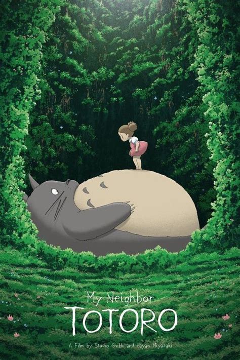 Totoro Totoro Poster Totoro Ghibli Artwork