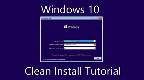 Start Fresh With A Clean Installation Of Windows 10 Windows Windows 10