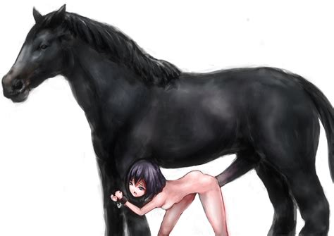 Rule 34 Animal Genitalia Breasts Cuffs Equine Female Feral Horse