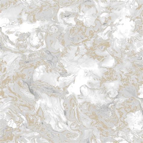 Muriva Elixir Marble Wallpaper Metallic Swirls Silver Rose Gold Teal