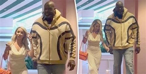 Shaq Seen On Dinner Date With Brittany Renner