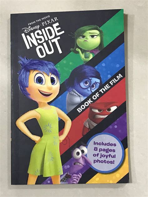 Disney Pixar Inside Out Book Of The Film Movie Junior Novelization