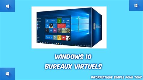 Windows 10 Les Bureaux Virtuels Youtube