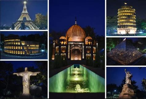 Embrace 7 Wonders Of The World In Waste To Wonder Park New Delhi