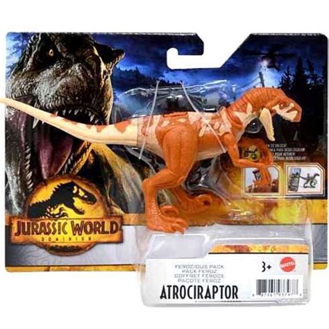 Mattel Toys Jurassic World Dominion Ferocious Pack Atrociraptor Dinosaur Ages 3 New Poshmark