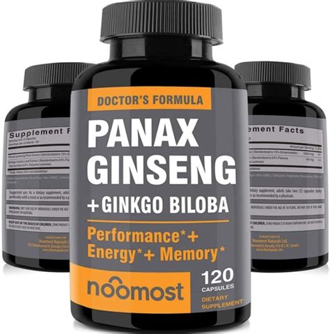Doctor S Formula Panax Ginseng Ginkgo Biloba Longevity Live