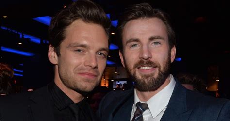 Friendship Goals Chris Evans And Sebastian Stan In Pictures