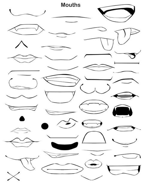 How To Draw A Anime Mouth Smile Im Making This Page For Those Who