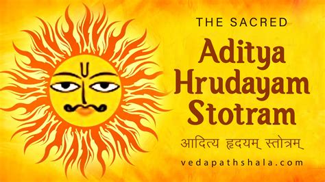 Aditya Hrudayam Stotram The Sacred Prayer Of Sun God School Of