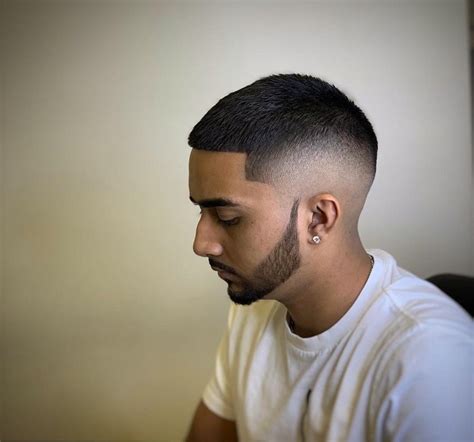 Bald fade with side parted hairstyle. 10 Sexiest Bald Fade with Beard Styles (2020 Trends)