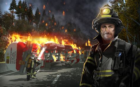 Here the user, along with other real gamers, will land on a desert island from the sky on parachutes and try to stay alive. Firefighters 2014: The Simulation Game | macgamestore.com