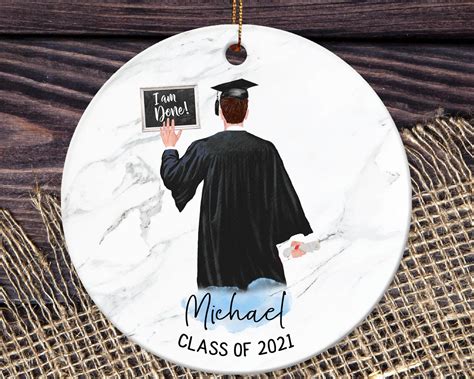 Choosing the perfect graduation gift for him in a year like this one is important with all that these grads have overcome. Graduation Gift For Him 2021 Graduation Ornament Class Of ...
