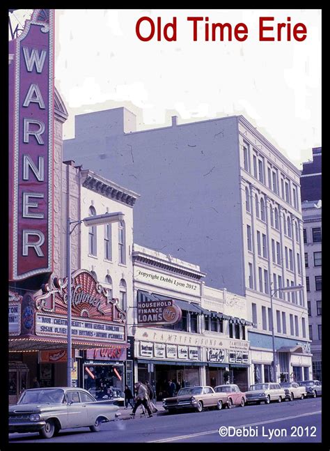 Old Time Erie Warner Theatre State Street About 1965