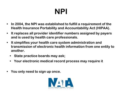 Ppt National Provider Identifier Npi Powerpoint Presentation Free
