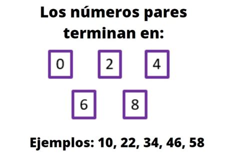 Números Pares Qué Son Cómo Identificarlos Ejemplos Ejercicios