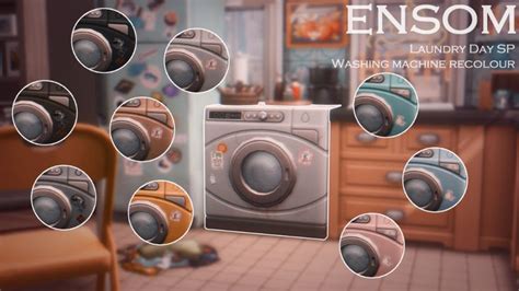 Ensomwashing Machine Sims 4 The Sims 4 Packs Sims 4 Custom Content