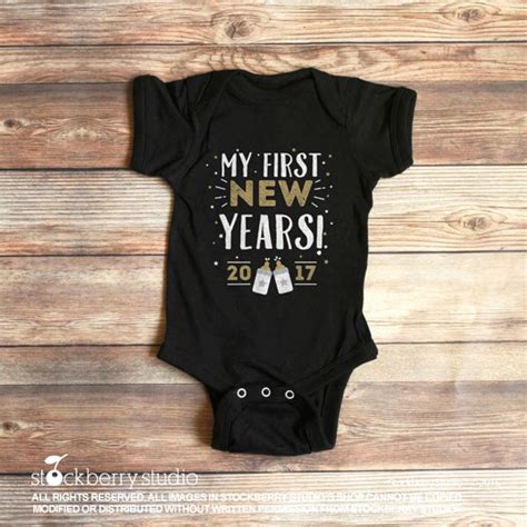 My First New Years Outfit Baby New Years Outfit Happy New Etsy