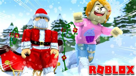 Roblox Escape Santas Christmas Workshop Youtube