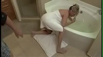 Stepmother Got Stuck In The Bathroom And Stepson Fucked Her XVIDEOS COM