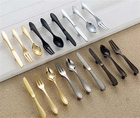 Maybe you would like to learn more about one of these? Unique Spoon fork knife Cabinet Pulls Wardrobe door ...