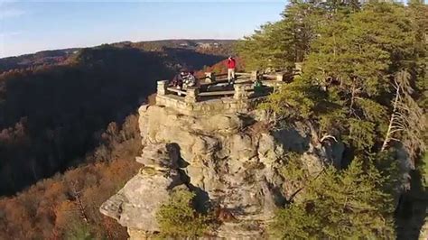 Aerial Video Of Chimney Top Red River Gorge Youtube