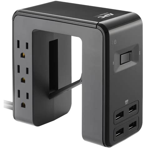 Apc Essential Surgearrest 6 Outlet Surge Protector With Usb