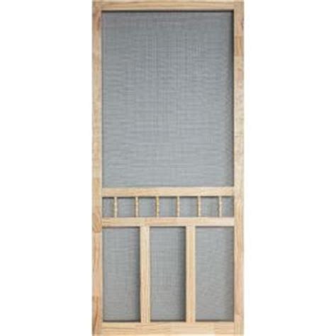 Choose from hundreds of stylish interior and exterior doors our team consists of licensed home depot installers who have passed background checks, so you can be confident in their reputation and the. 30 in. x 80 in. Wood Classic Screen Door-WCLA30 - The Home ...