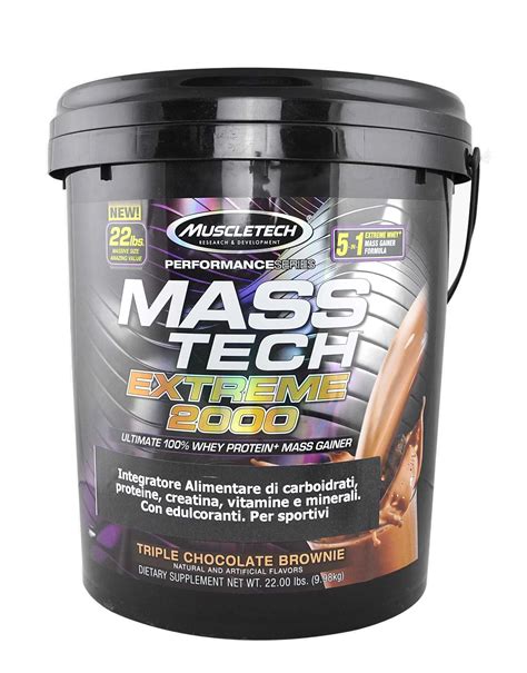 Mass Tech Extreme 2000 Performance Series By Muscletech 9980 Grams