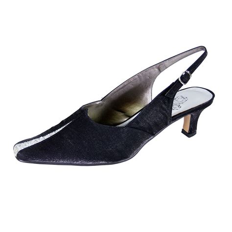 Floral Floral Alexis Womens Wide Width Elegant Pointed Toe Slingback