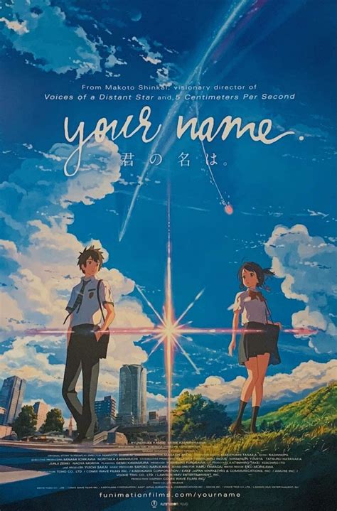 Your Name Anime Movie Poster 24 X 36 Inches Imaginus Posters