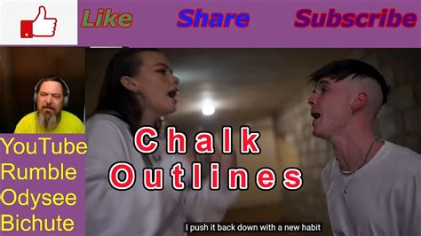Ren And Chinchilla Chalk Outlines Live Reaction Youtube