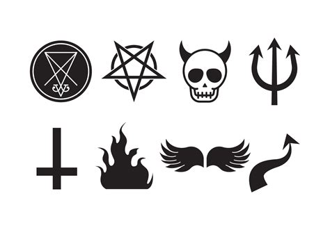 Satan Symbol Vector Art Icons And Graphics For Free Download