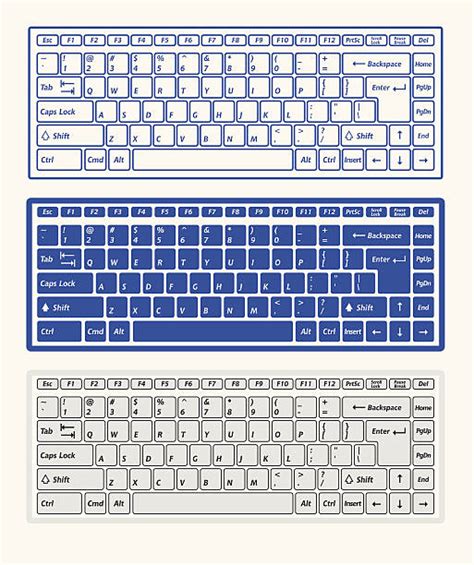 800 Keyboard Qwerty Stock Illustrations Royalty Free Vector Graphics